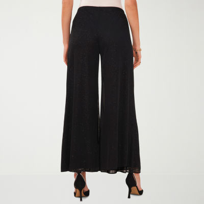 MSK Glitter Womens Wide Leg Palazzo Pant