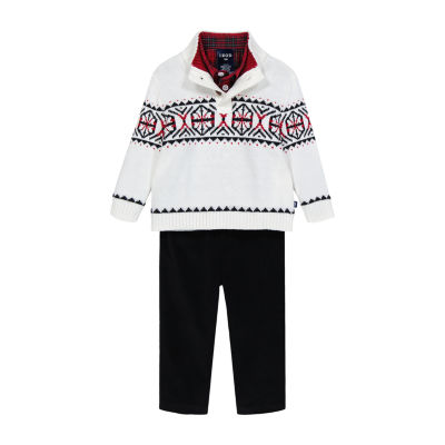 IZOD Baby Boys 3-pc. Pant Set