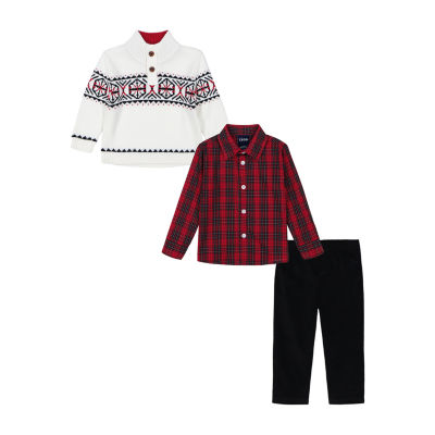 IZOD Baby Boys 3-pc. Pant Set