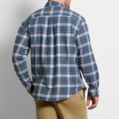 Van Heusen Mens Long Sleeve Classic Fit Big and Tall Button-Down Shirt