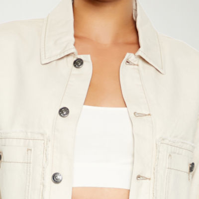 Forever 21 Lightweight Juniors Cropped Jacket