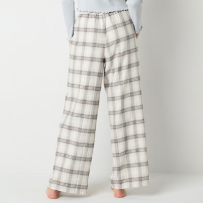 Arizona Body Womens Juniors Flannel Pajama Pants