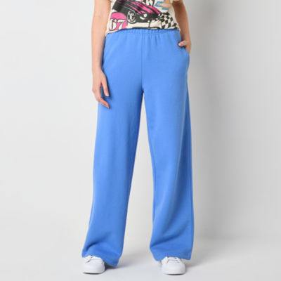 Arizona Womens Wide Leg Sweatpant-Juniors
