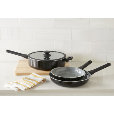 Cooks Wave Ceramic 5.5-qt. Non-Stick Saute Pan