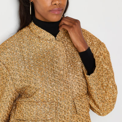 Liz Claiborne Midweight Bomber Jacket