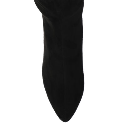 Journee Collection Womens Ameylia Block Heel Dress Boots