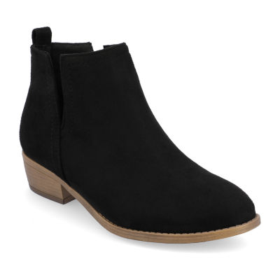 Journee Collection Womens Rimi Block Heel Booties