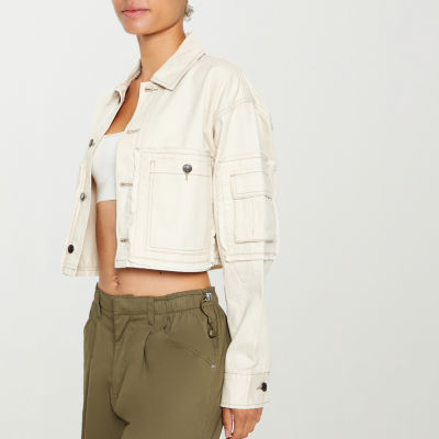 Forever 21 Lightweight Juniors Cropped Jacket