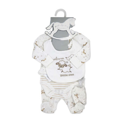 3 Stories Trading Company Baby Unisex 5-pc. Baby Clothing Set