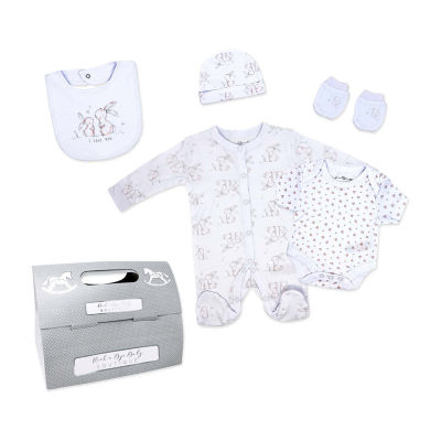 3 Stories Trading Company Baby Girls 5-pc. Baby Clothing Set