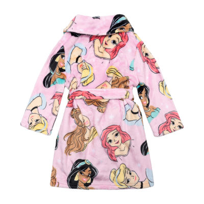 Disney Collection Toddler Girls Knee Length Long Sleeve Princess Robe