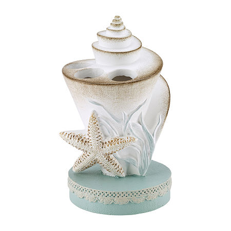 Avanti Farmhouse Shell Toothbrush Holder, One Size, Multiple Colors