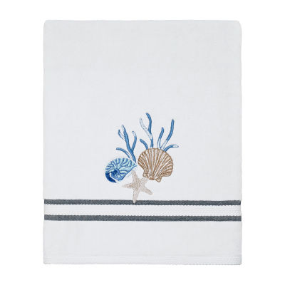 Avanti Blue Lagoon Embellished Bath Towel