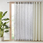 Madison Park Kaisley Sheer Grommet Top Curtain Panel