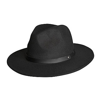 a.n.a Womens Panama Hat, Color: Black - JCPenney