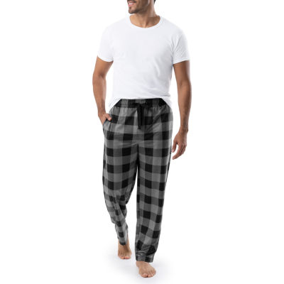 Izod Mens Big Pajama Pants | Gray | Big 3X-Large | Pajamas Pajama Pants | Adjustable Waist|Button Fly