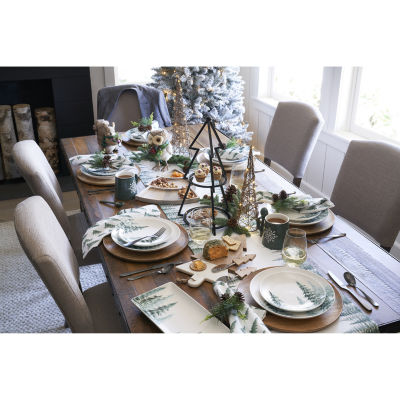 Tabletops Unlimited Enchanted Woods Stoneware Dinner Plate