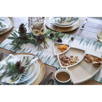 Tabletops Unlimited Enchanted Woods Stoneware Dinner Plate