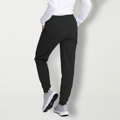 Skechers Theory 4-Pocket Womens Petite Stretch Fabric Moisture Wicking  Scrub Pants
