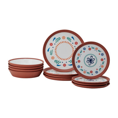 Ceramic Tortilla Warmer, Multicolor, Tinga Collection – kook