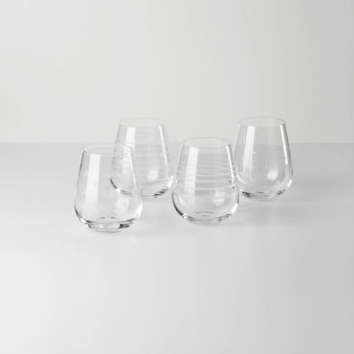 Oneida Mingle 4-pc. Stemless Wine Glass