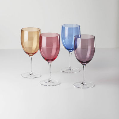 Oneida True Colors 4-pc. Wine Glass