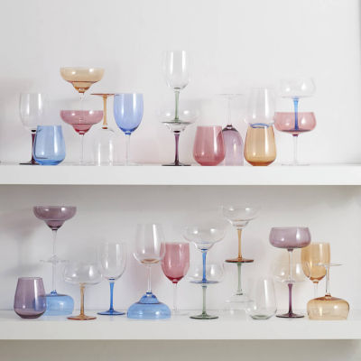 Oneida True Colors 4-pc. Wine Glass