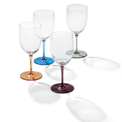 Oneida Bottoms Up 4-pc. Wine Glass