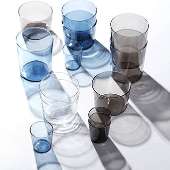 Certified International Hammered Acrylic 16-piece Drinkware Set- Assorted  Colors