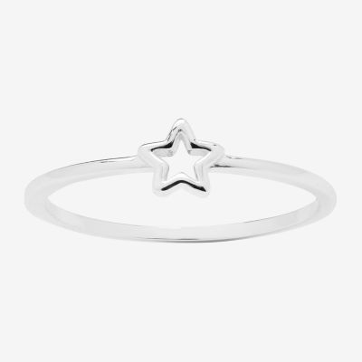 Itsy Bitsy Sterling Silver Star Band