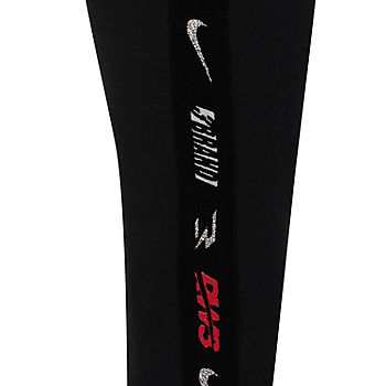 Nike 3BRAND by Russell Wilson Big Girls Full Length Leggings, Color: Black  - JCPenney