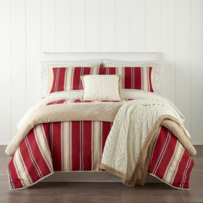 Linden Street Grant Stripe Comforter Set