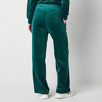 By Juicy Velour Womens Mid Rise Straight Pant - JCPenney