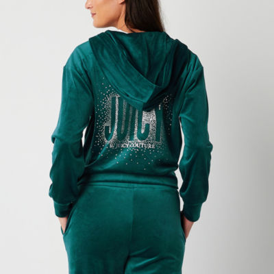 Juicy By Juicy Couture Womens Long Sleeve Zipper Hoodie JCPenney