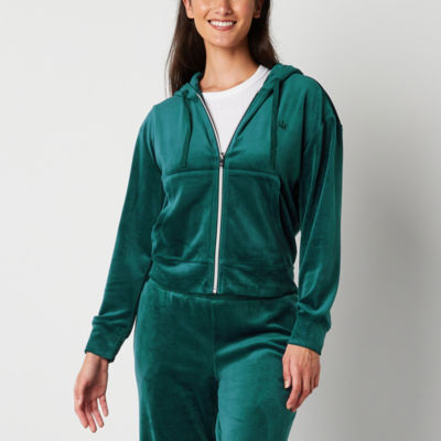 Juicy By Juicy Couture Womens Long Sleeve Zipper Hoodie - JCPenney