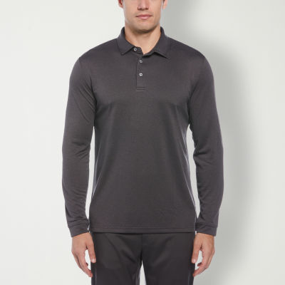 Jcpenney mens long discount sleeve polo shirts