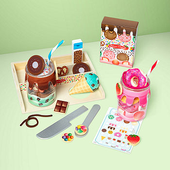 Melissa & Doug, Toys, Melissa Doug Wooden Milkshake Blender Kids Playset  9 Pieces And New In Box