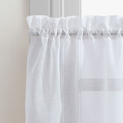 CHF Strawberry Garden 2-pc. Rod Pocket Window Tiers