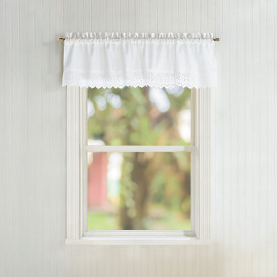 CHF Penny Eyelet Rod Pocket Tailored Valances