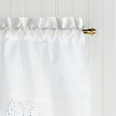 CHF Penny Eyelet Rod Pocket Tailored Valance