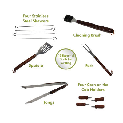 Cuisinart Wood Tools 13-pc. Kitchen Utensil Set