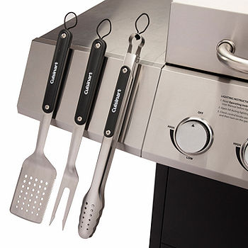 Cuisinart 3-Piece Magnetic Grill Tool Set