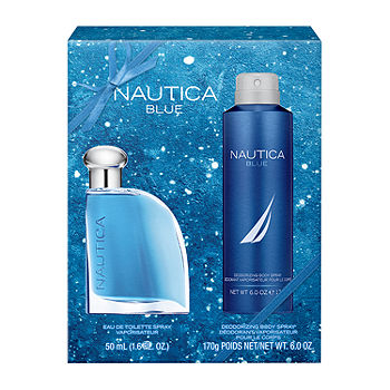 Nautica Blue Men’s 2-pc. Eau de Toilette & Body Spray Holiday Gift Set