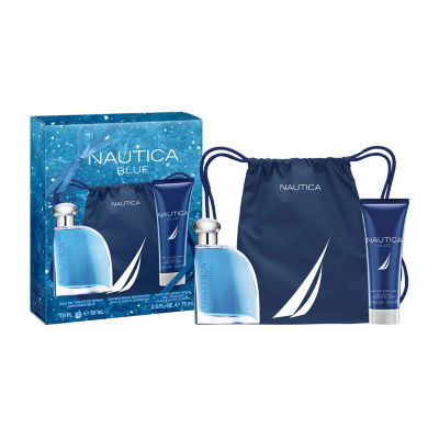 Nautica Blue Eau De Toilette 3-Pc Gift Set + Cinch Bag ($50 Value)