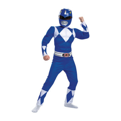 Boys Blue Ranger Classic Muscle Costume