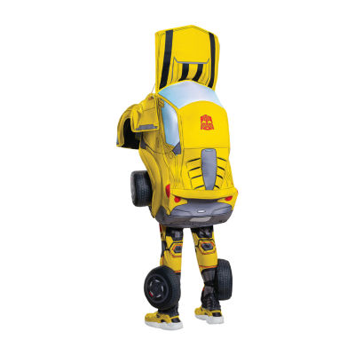 Little & Big  Boys Bumblebee Transforming Transformers Costume