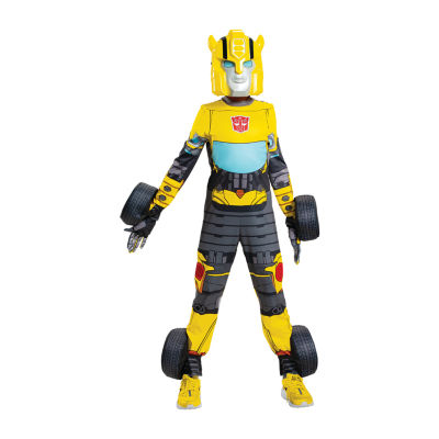 Little & Big  Boys Bumblebee Transforming Transformers Costume