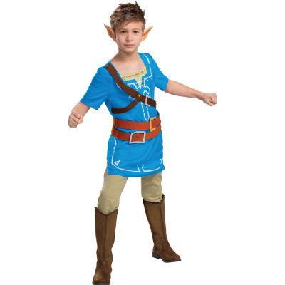 Little & Big  Unisex Link Breath Of The Wild Classic Zelda Costume