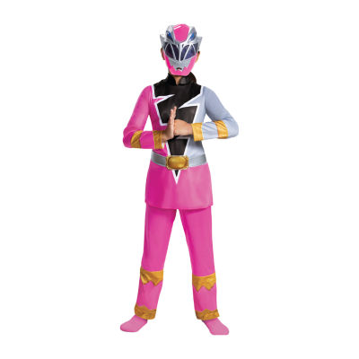 Girls Pink Ranger Dino Fury Deluxe Costume