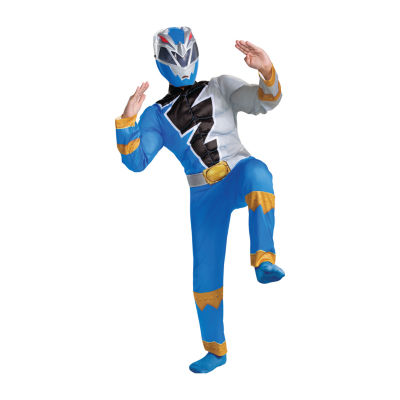 Little & Big Kid Boys Dino Fury Muscle Power Rangers Costume